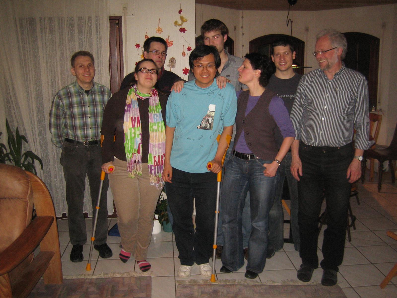 Prof. Yong Xie's Farewell Party in Germany