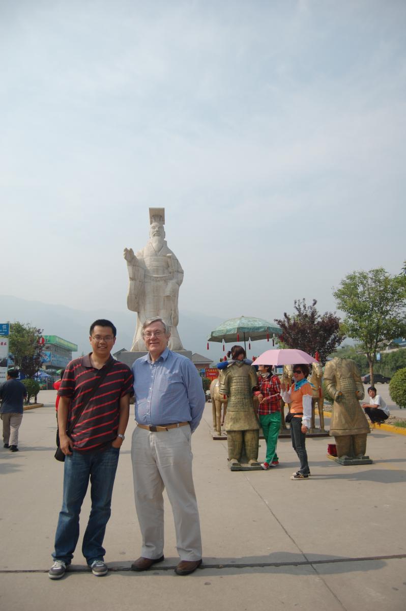 Prof. Yong Xie with Prof. Coleman